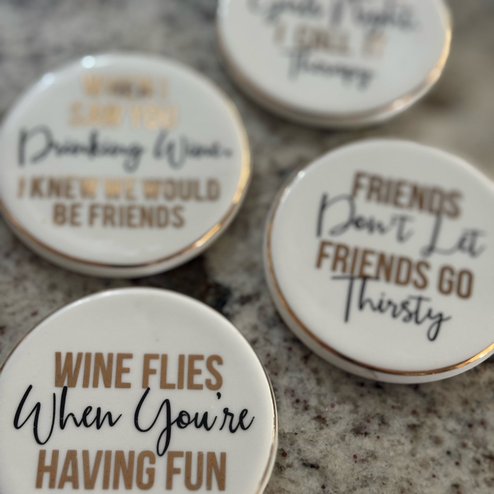 Set of Humorous Coasters